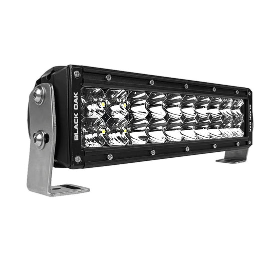 Black Oak Pro Series 3.0 Curved Double Row Combo 10" Light Bar - Black