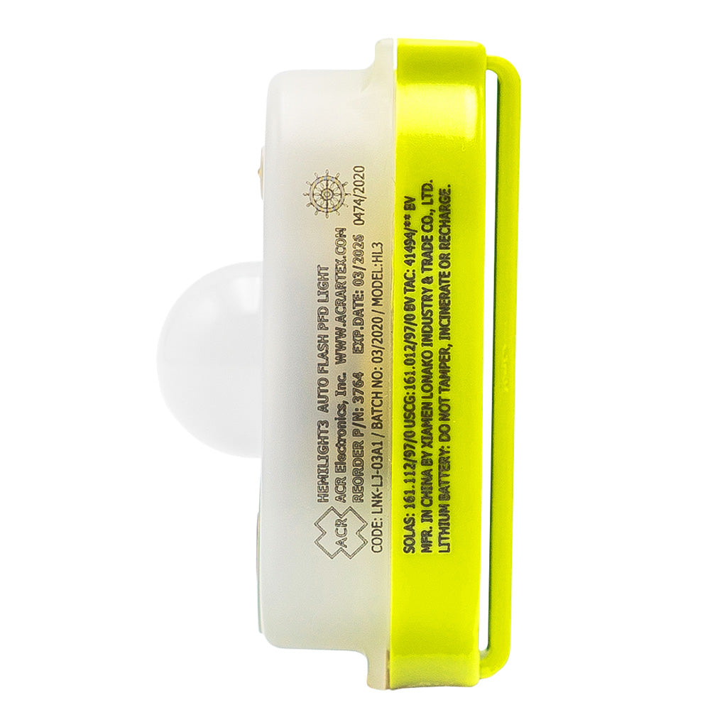 ACR HemiLight™ 3 - Automatic Survivor Locator Light