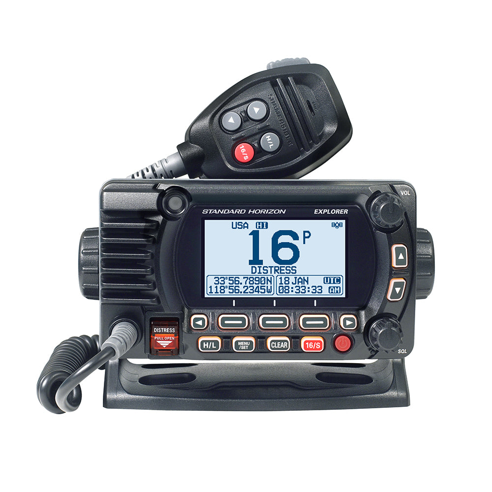 Standard Horizon GX1800G Fixed Mount VHF w/GPS - Black