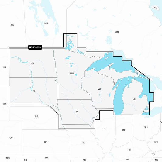 Garmin Navionics+™ NSUS005R U.S. North & Great Lakes